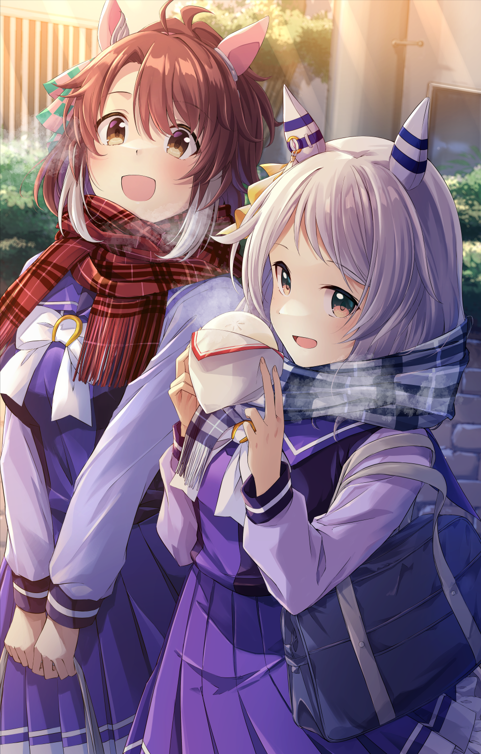ミラ子&ダンツ插画图片壁纸