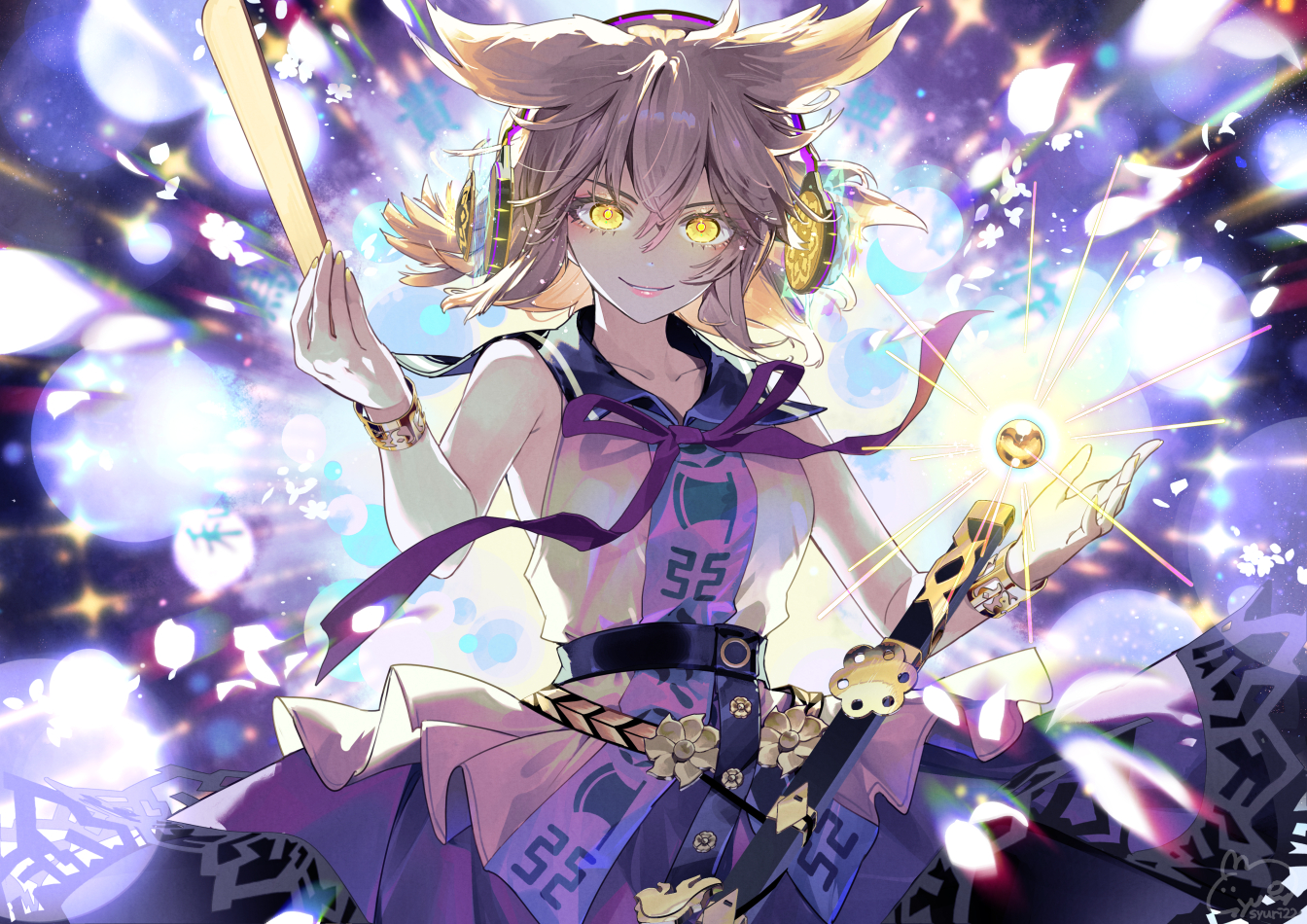 天地治理我[X]VII条神光插画图片壁纸