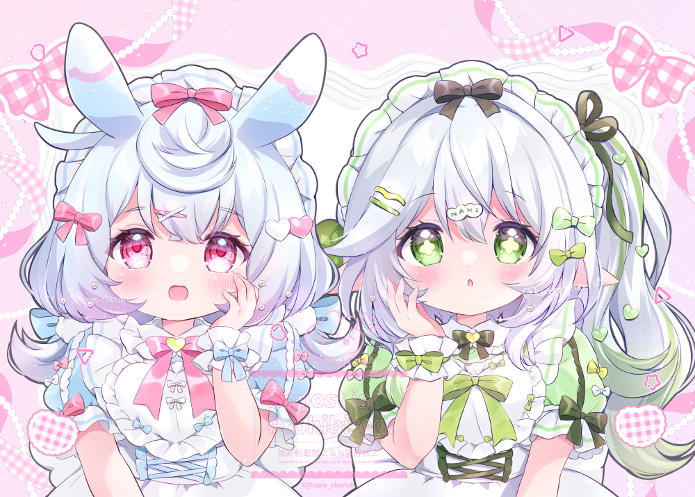 シグウィンとナヒーダ