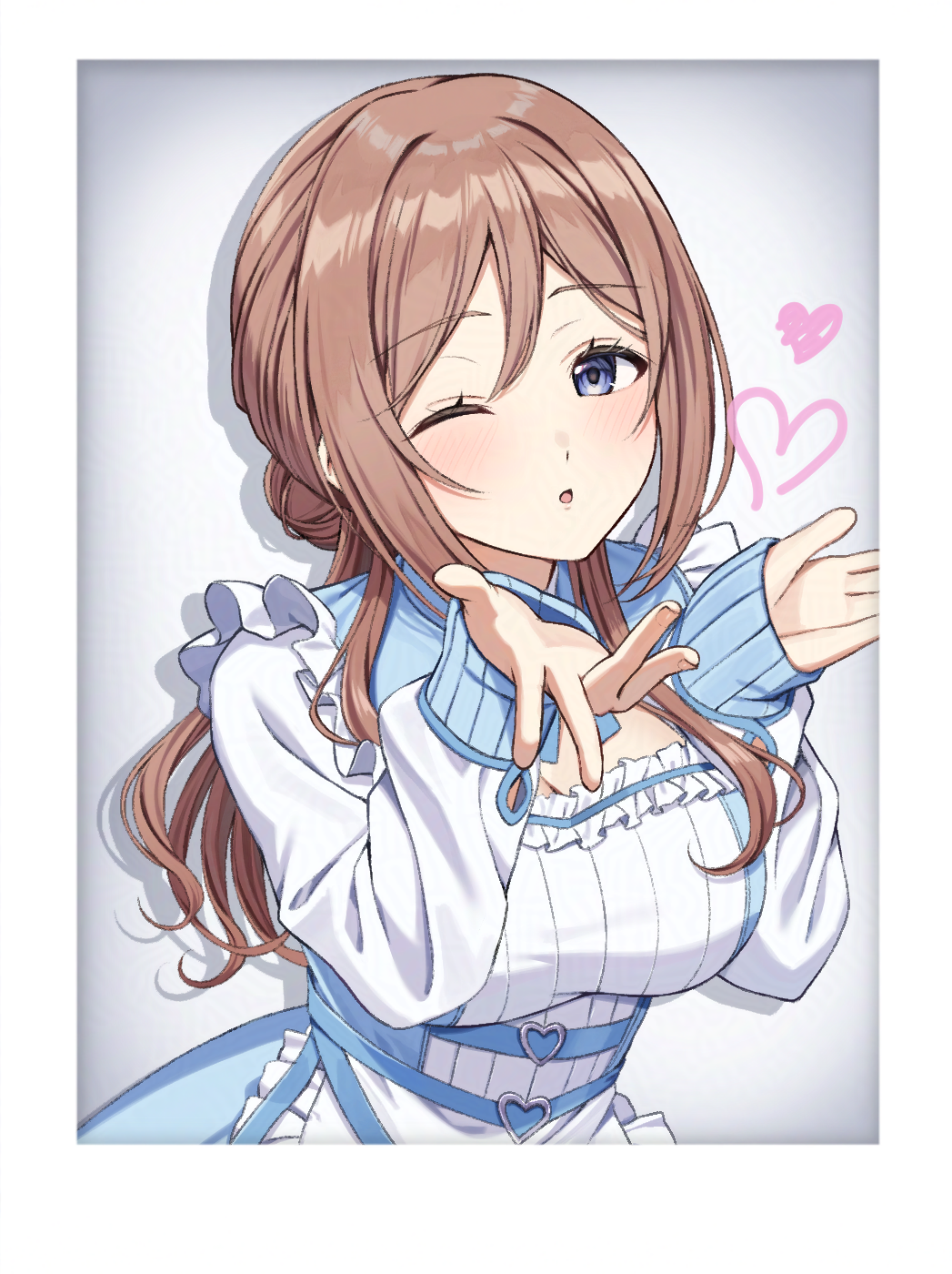 Chu！插画图片壁纸