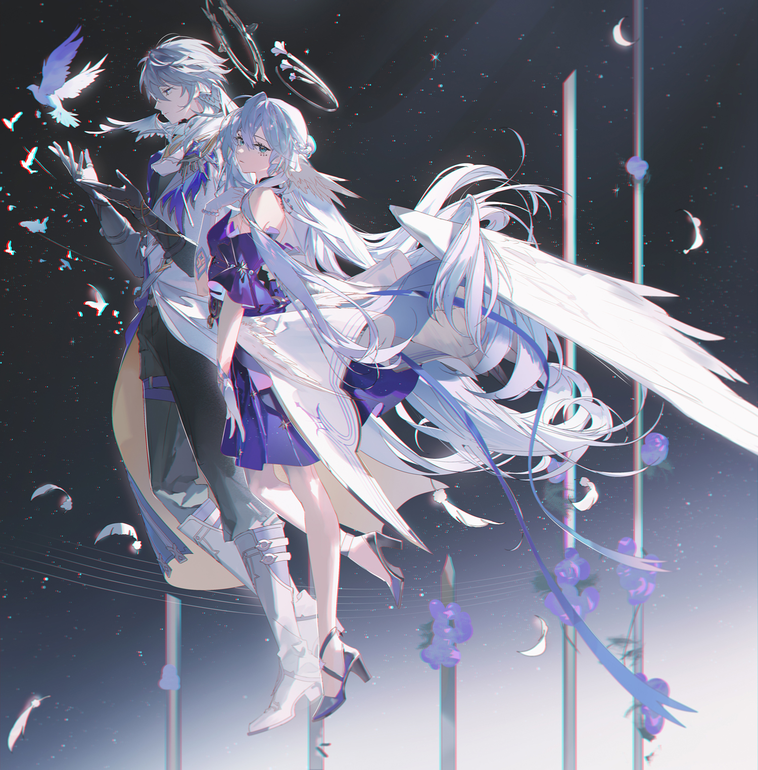 “一起飞向天空吧。”