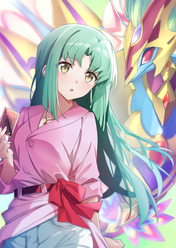 但是我知道这张卡的名字…！插画图片壁纸