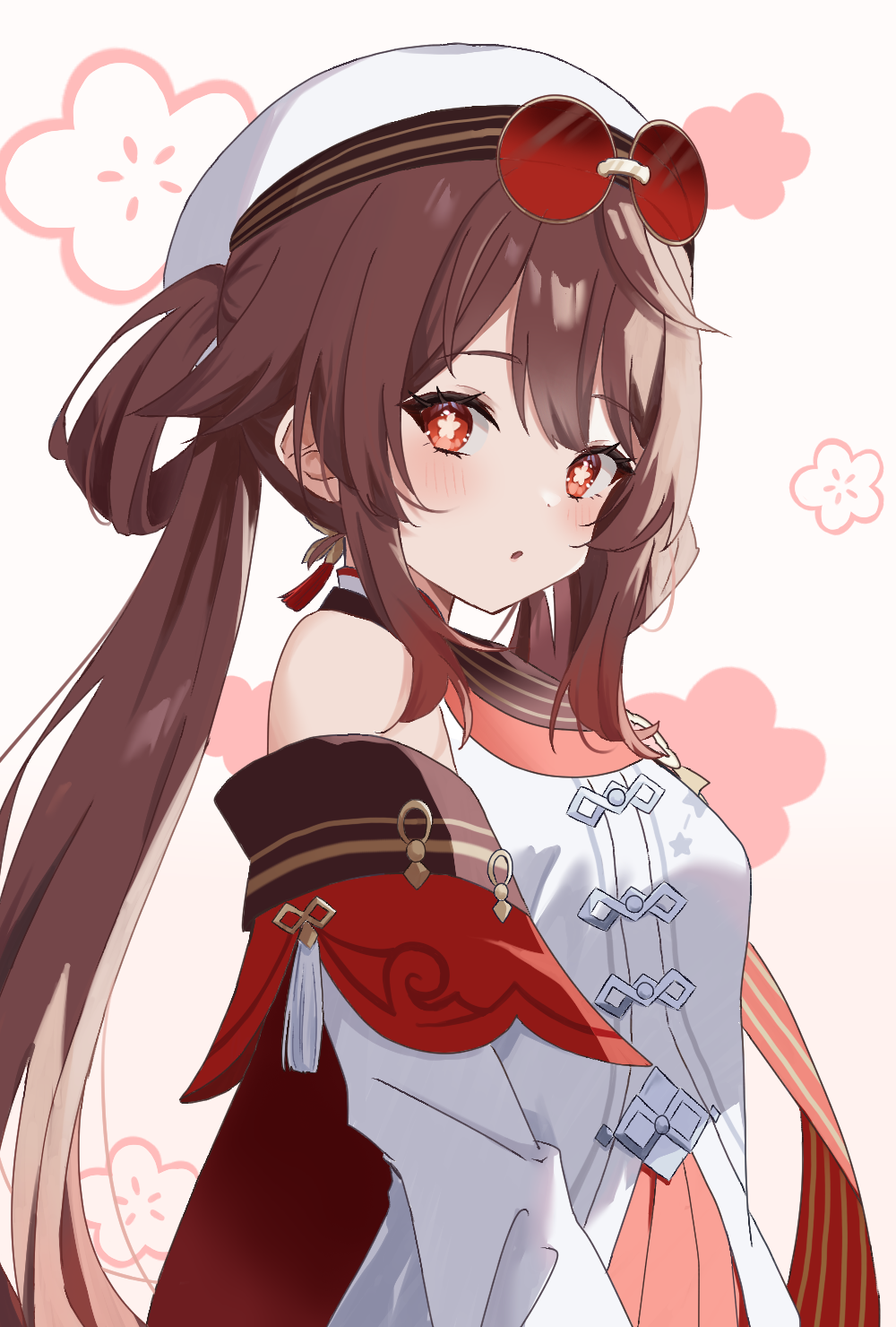 胡桃・新衣装插画图片壁纸