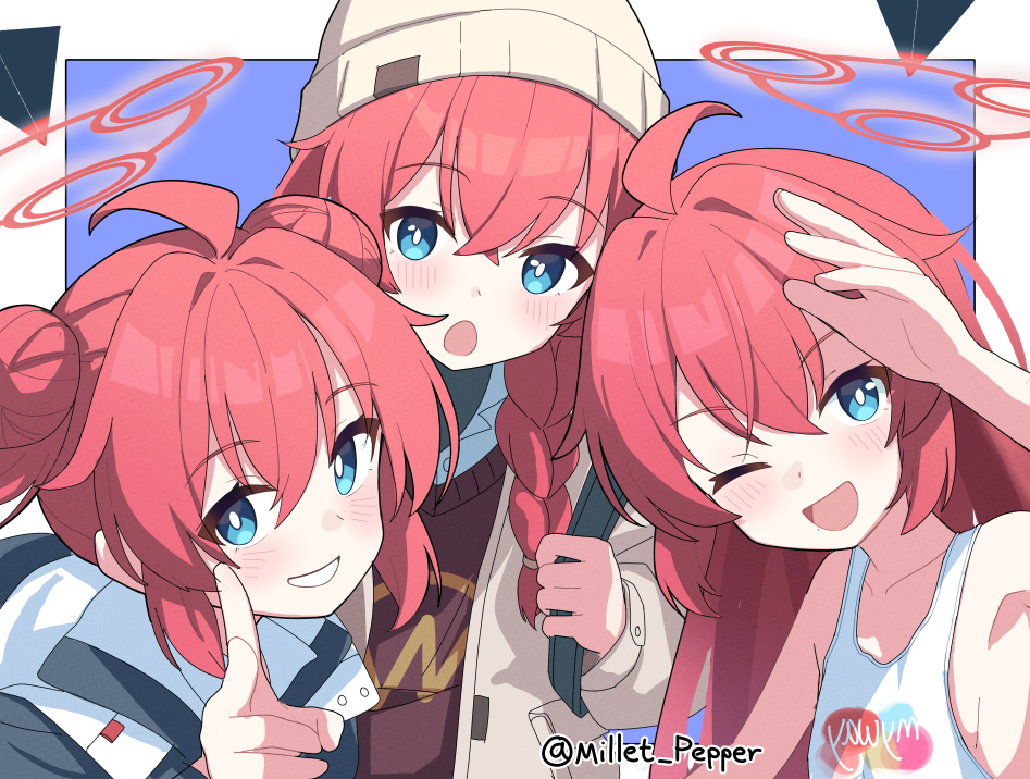 玛奇、玛奇和玛奇插画图片壁纸