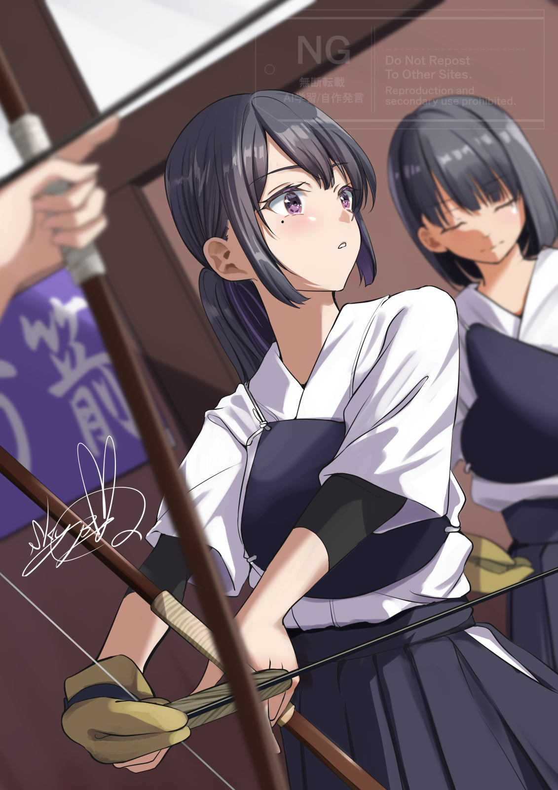 在静谧中插画图片壁纸