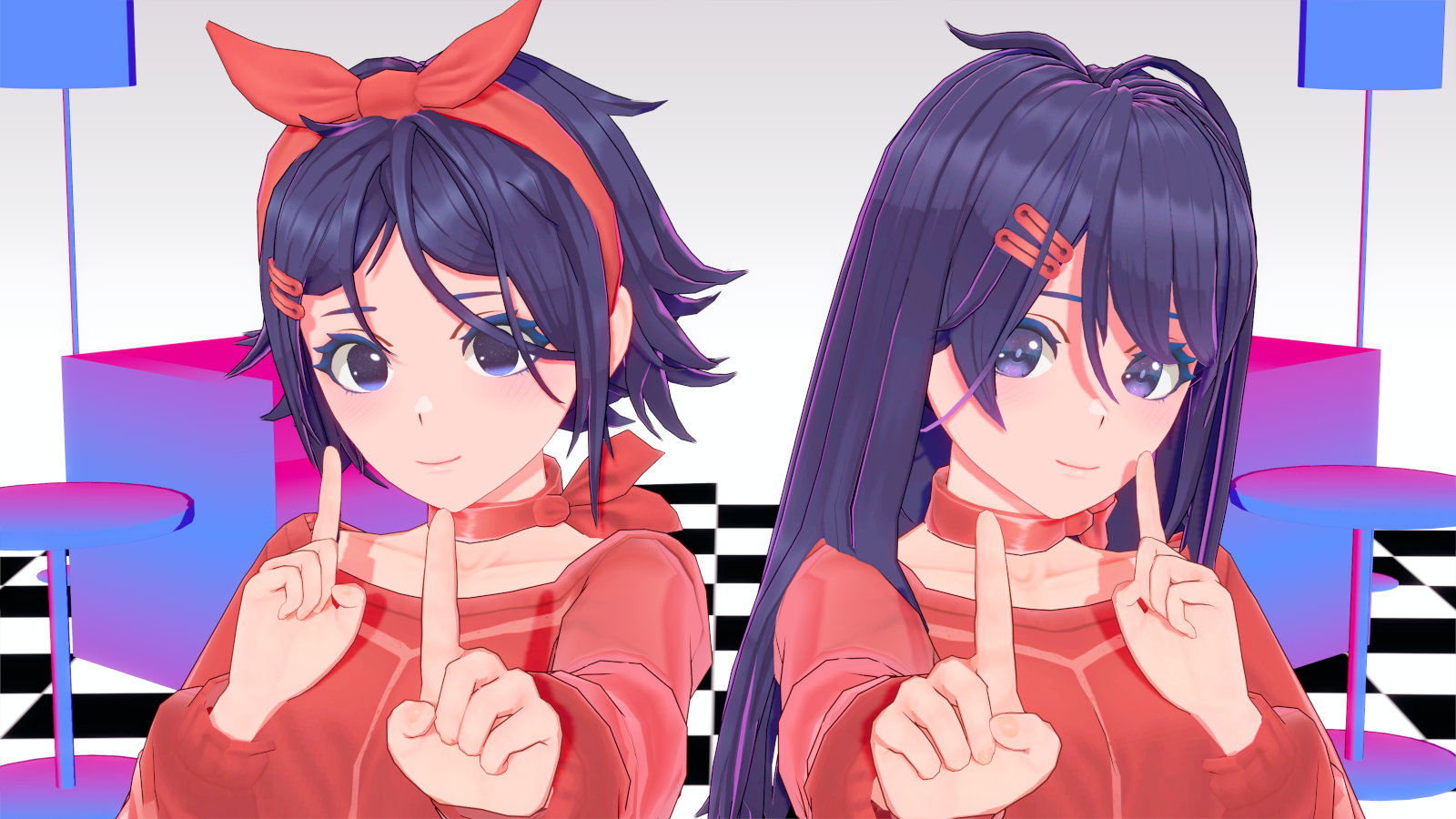 【角色分配】短Hair/Kind Mita插画图片壁纸