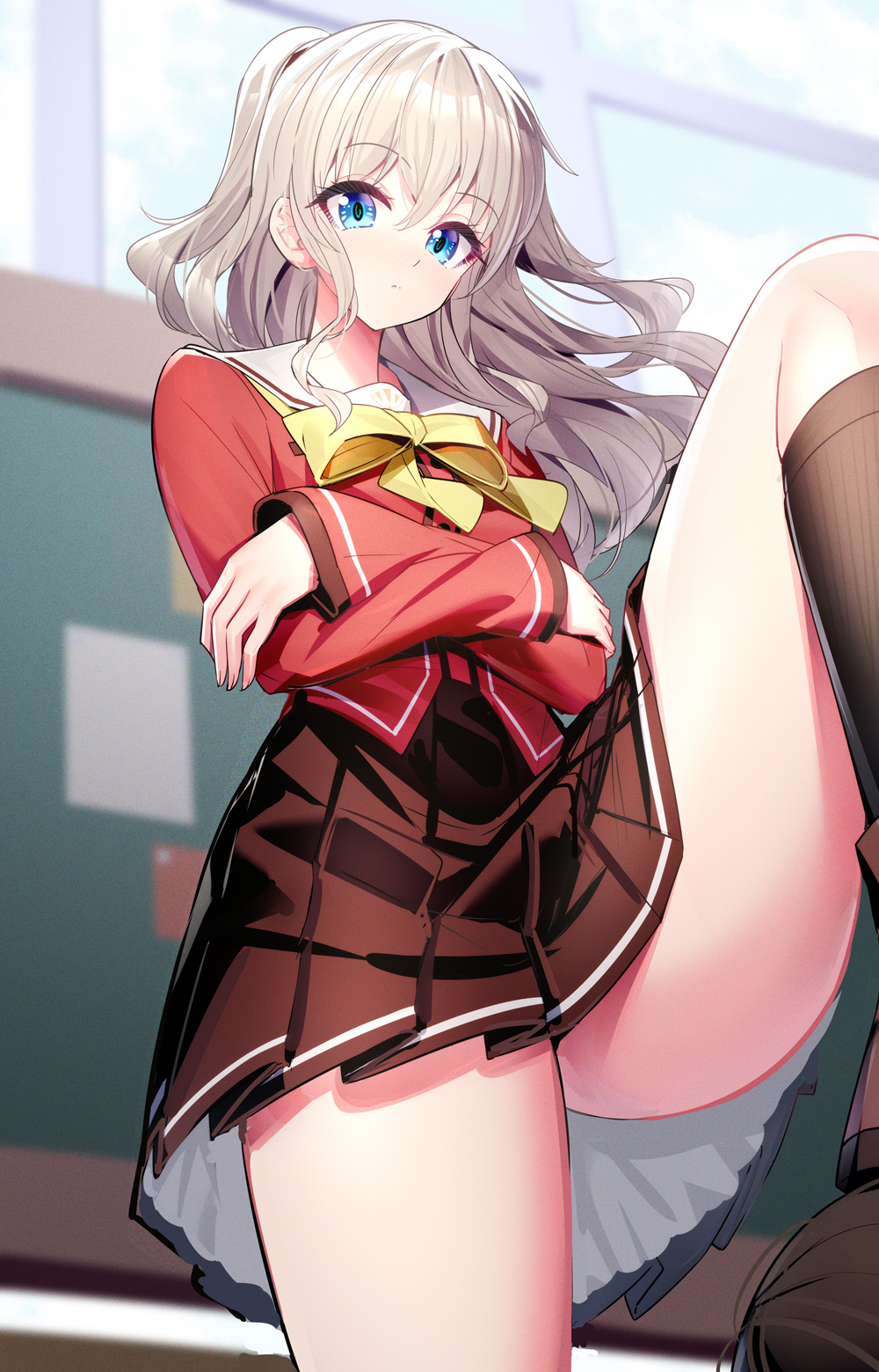 友利奈緒插画图片壁纸