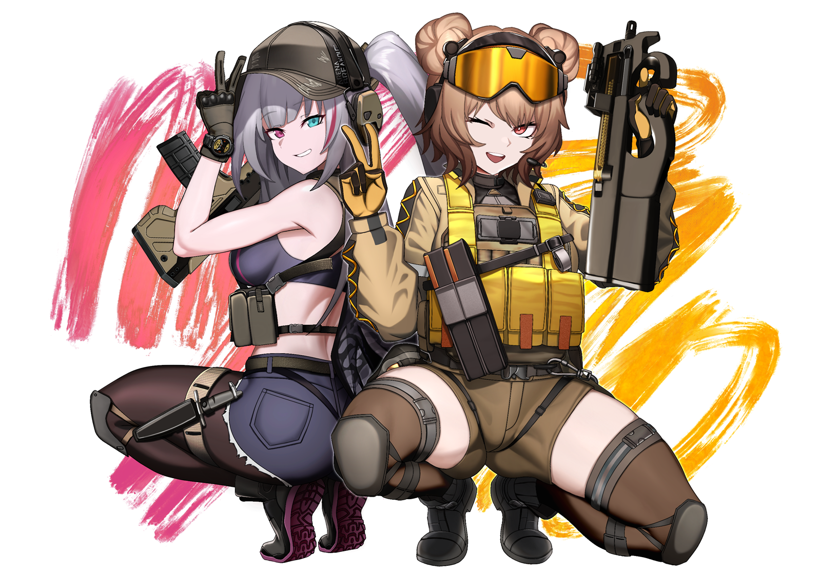 MDR & P90头像同人高清图