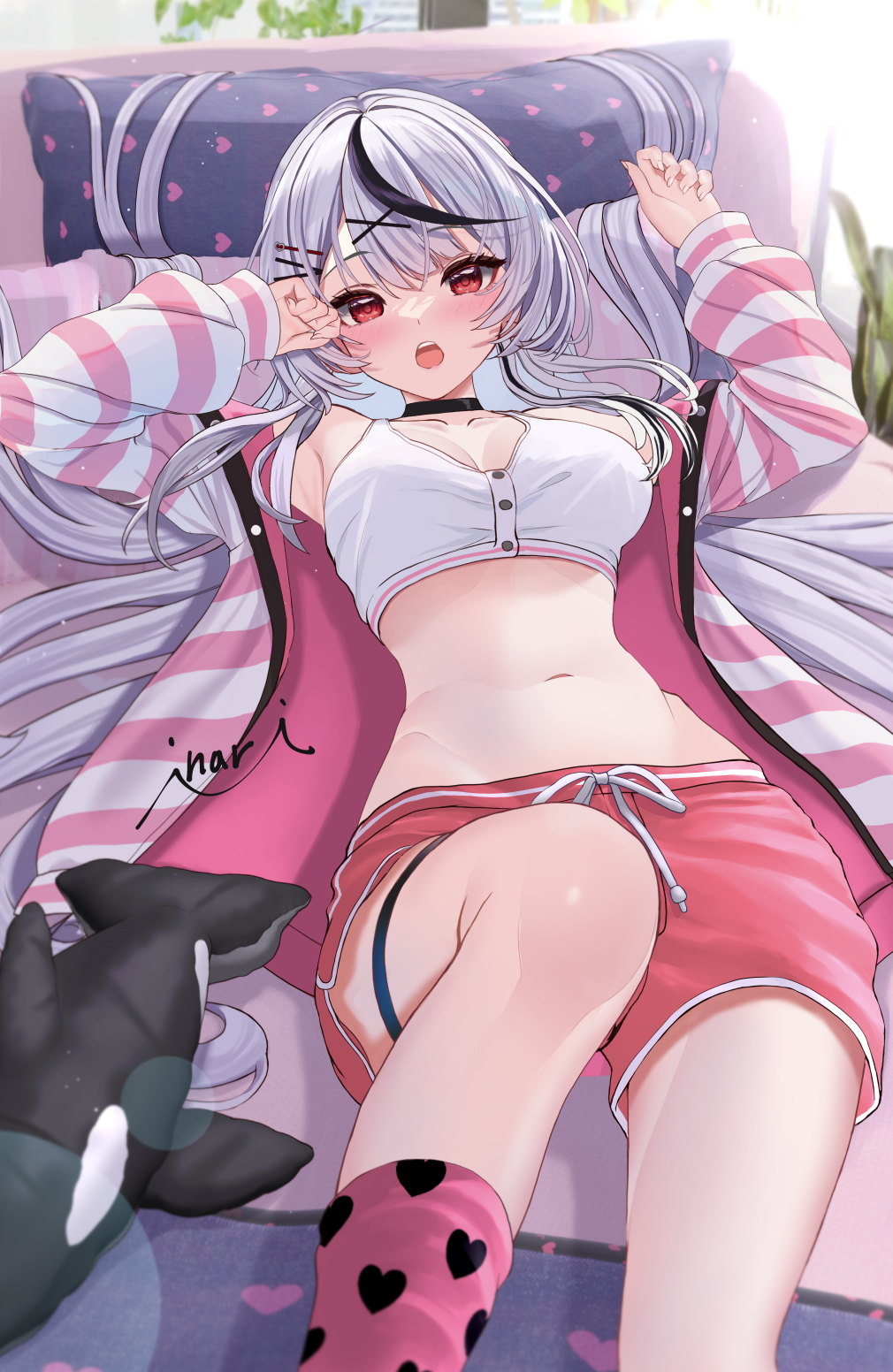 むにゃ...-hololive沙花叉克萝耶
