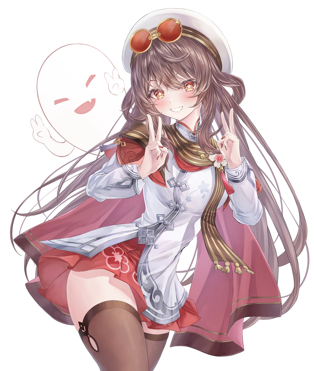 胡桃插画图片壁纸