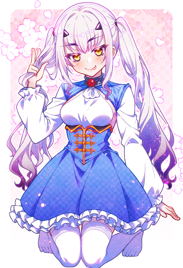 双马尾☆梅里什努♥头像同人高清图