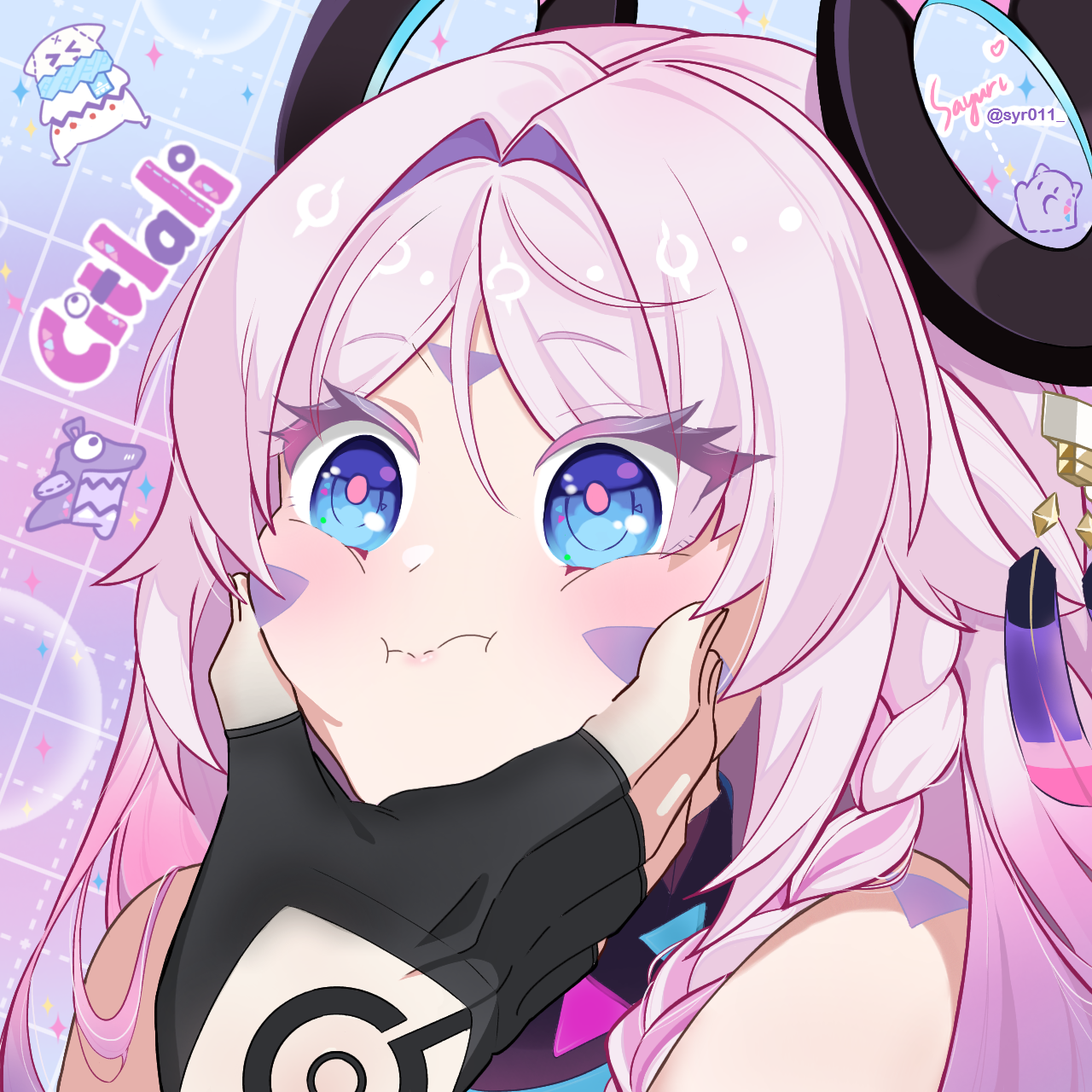Citlali Squish!插画图片壁纸