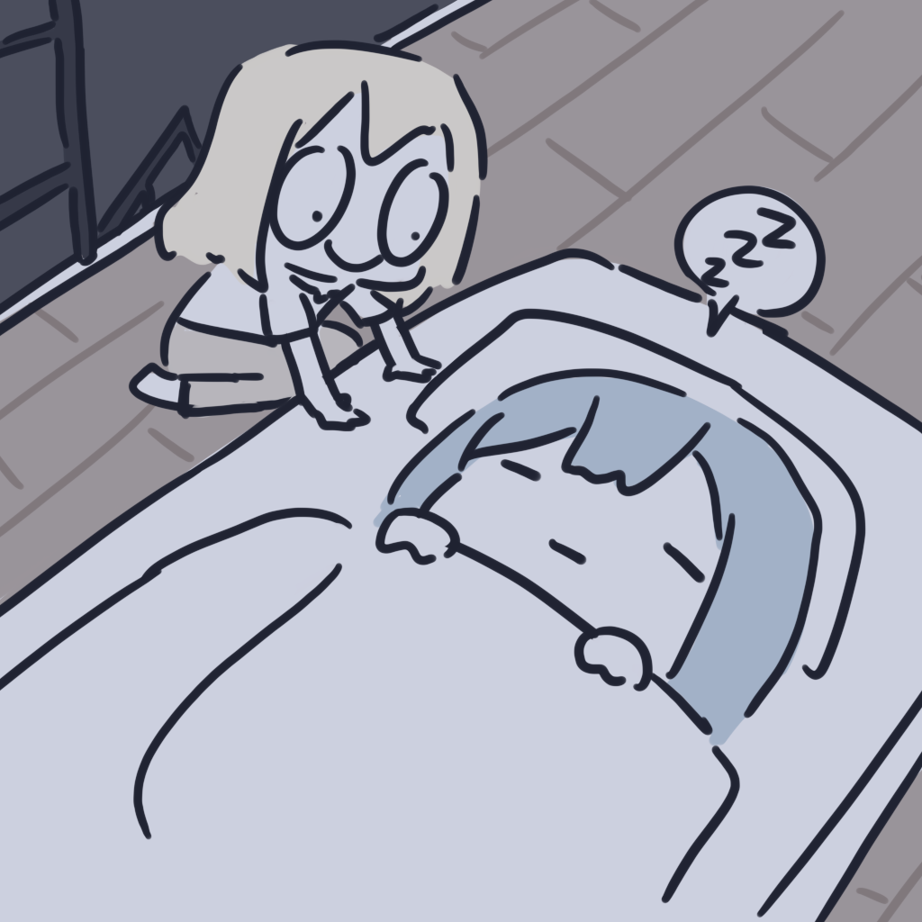 夜間狩獵插画图片壁纸