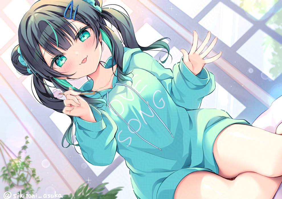 “我给你掏耳朵！”插画图片壁纸