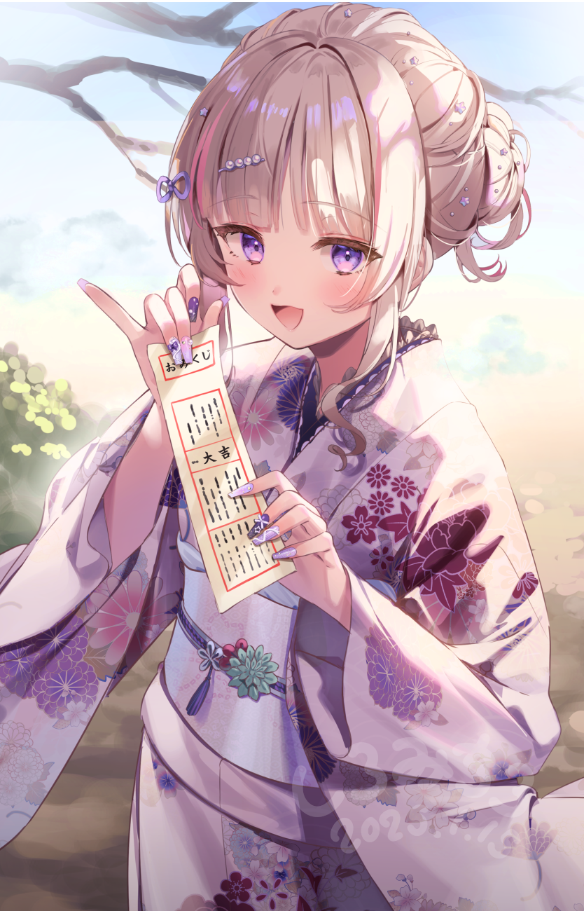 新年イラスト-女孩子原创