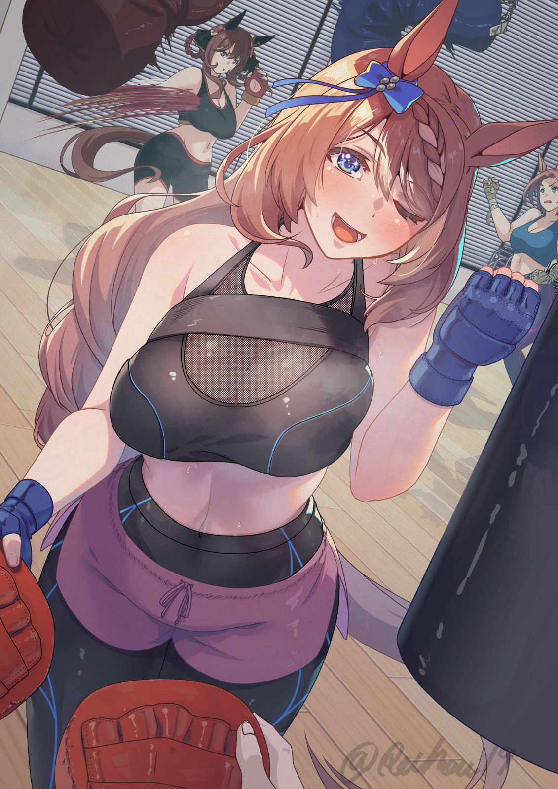 “可以拜托我们打米特吗？”