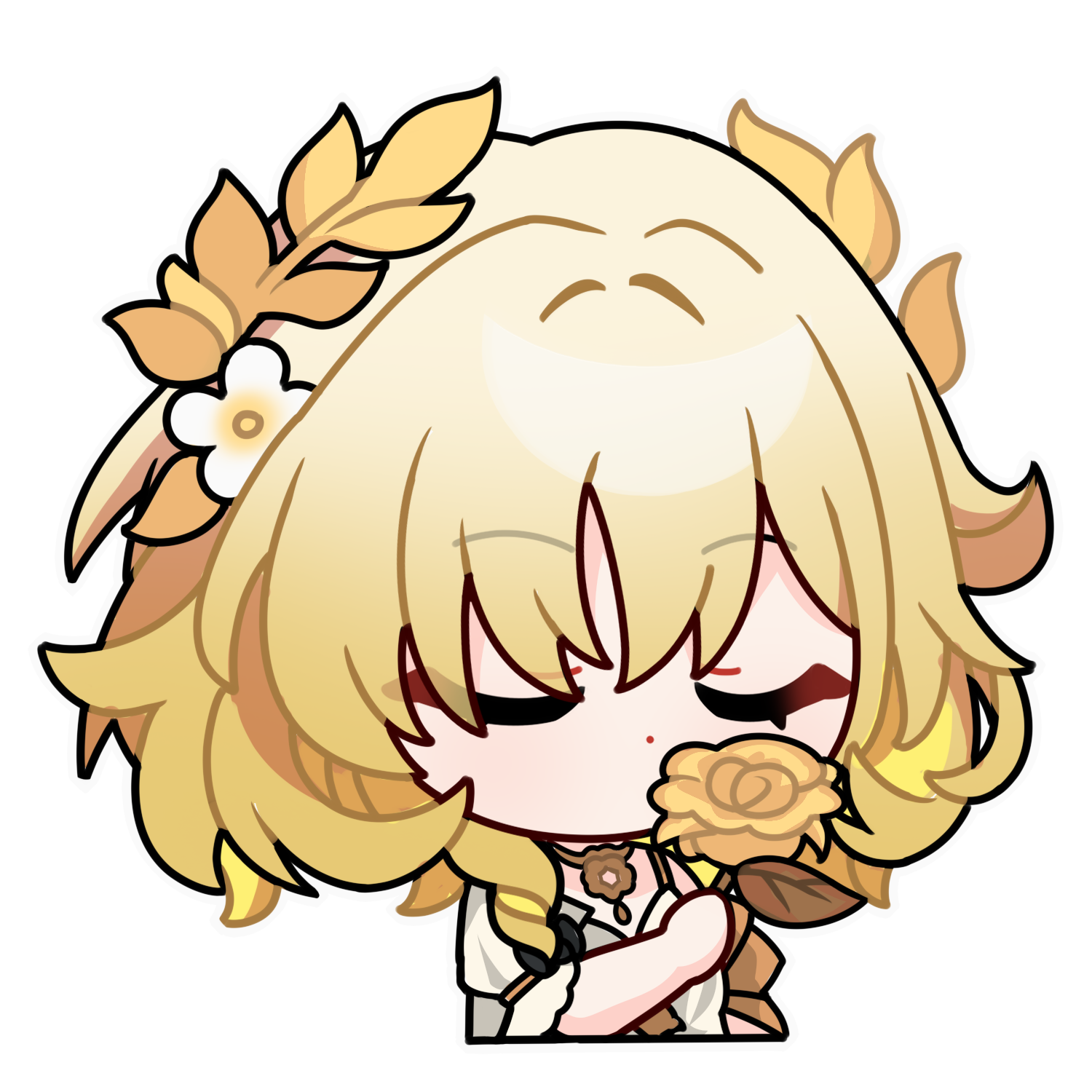 Aglaea Fanmade Sticker插画图片壁纸
