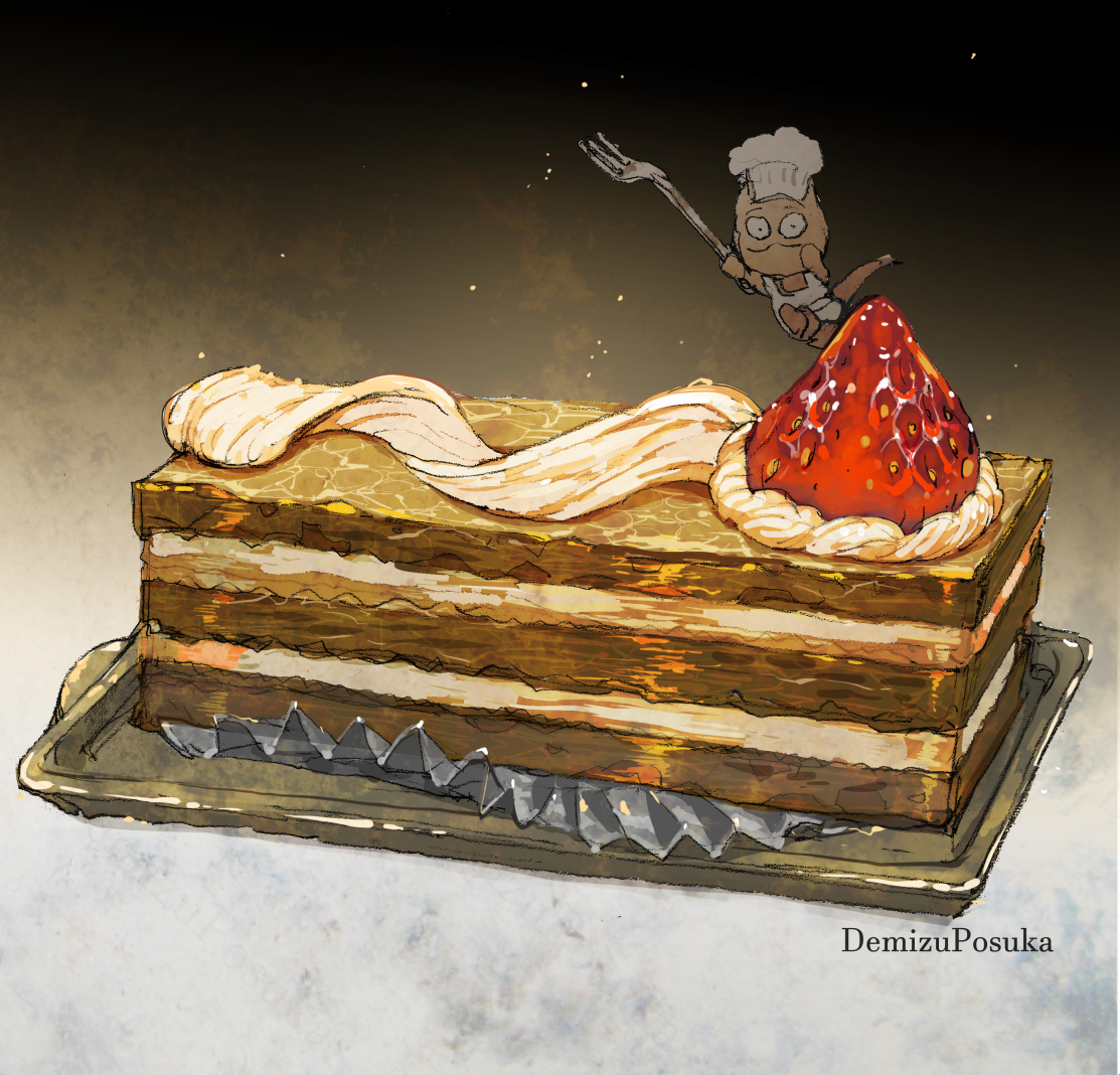 蛋糕，蛋糕插画图片壁纸