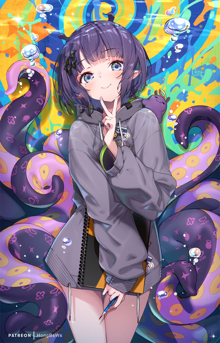 Ina插画图片壁纸