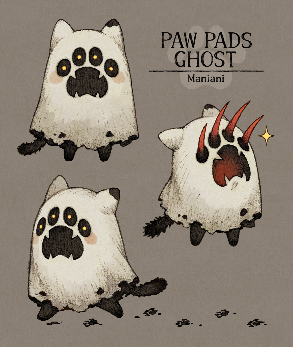 肉球おばけねこ-原创怪兽