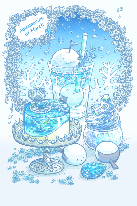 3月のアクアマリン头像同人高清图