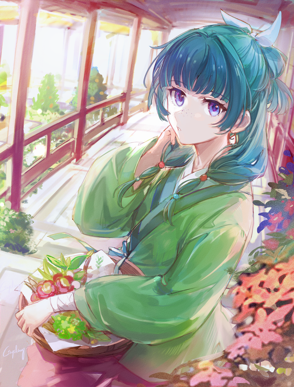 薬屋插画图片壁纸