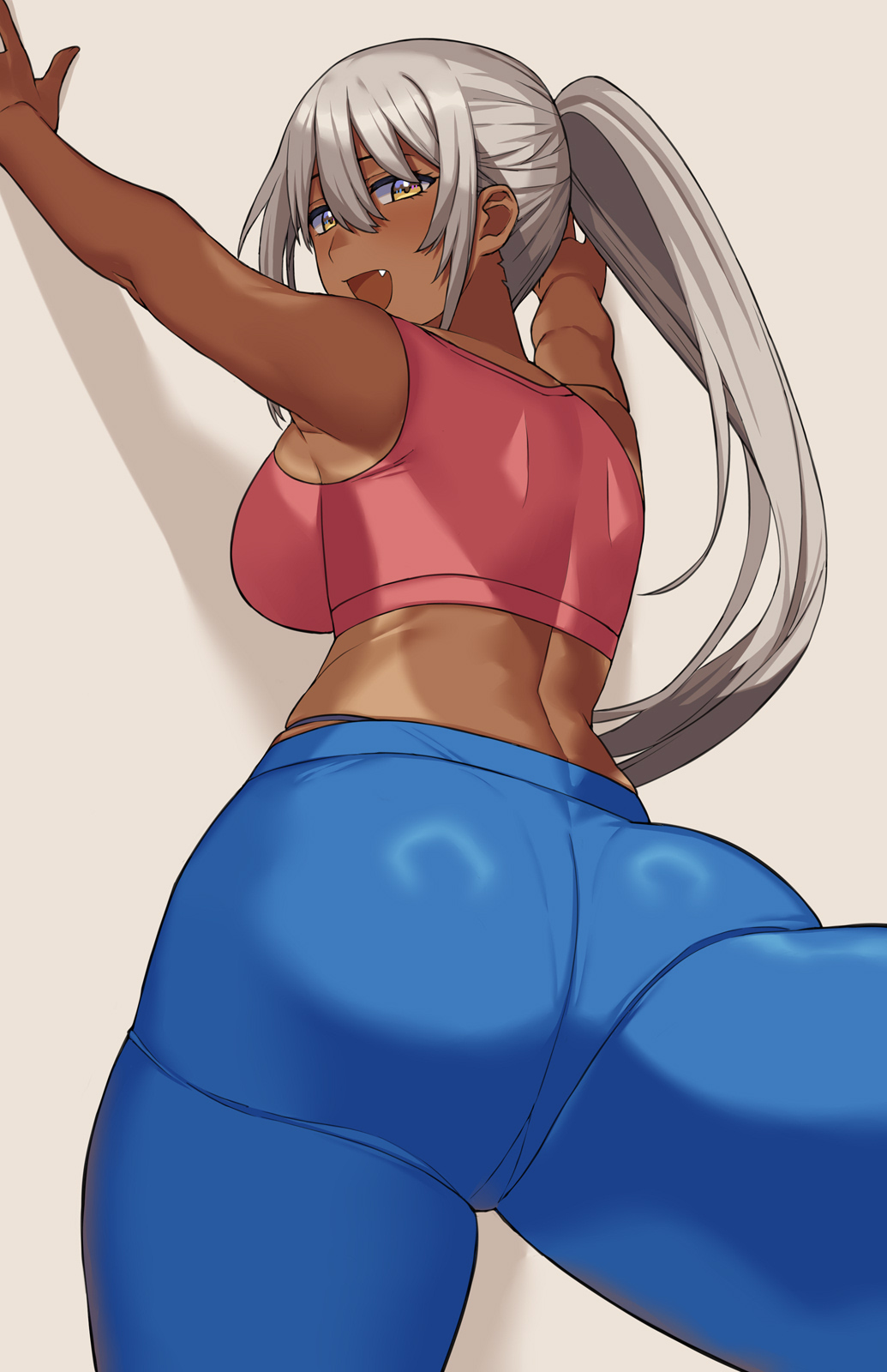 ストレッチ-原创褐色