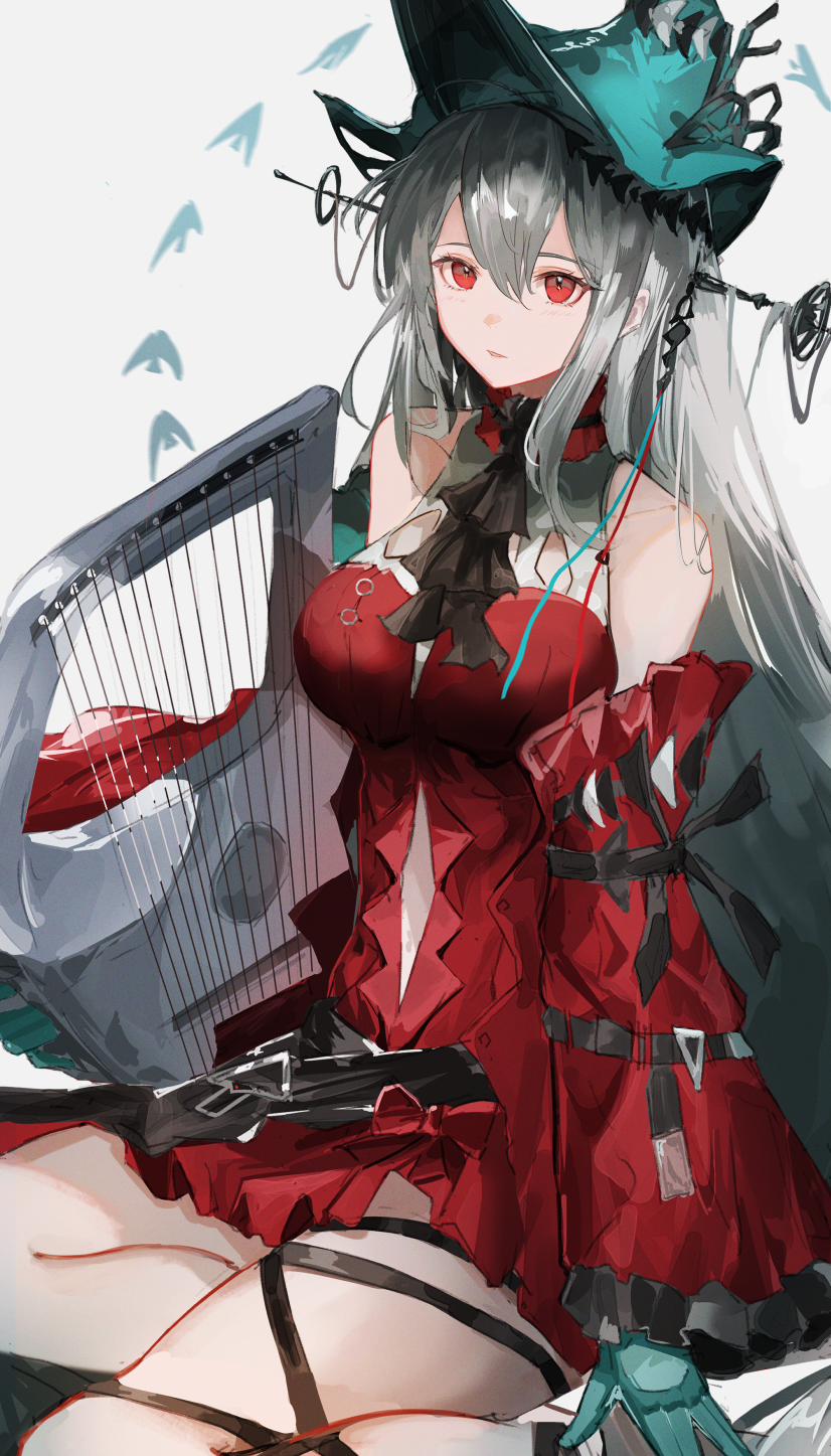 濁心スカジ插画图片壁纸