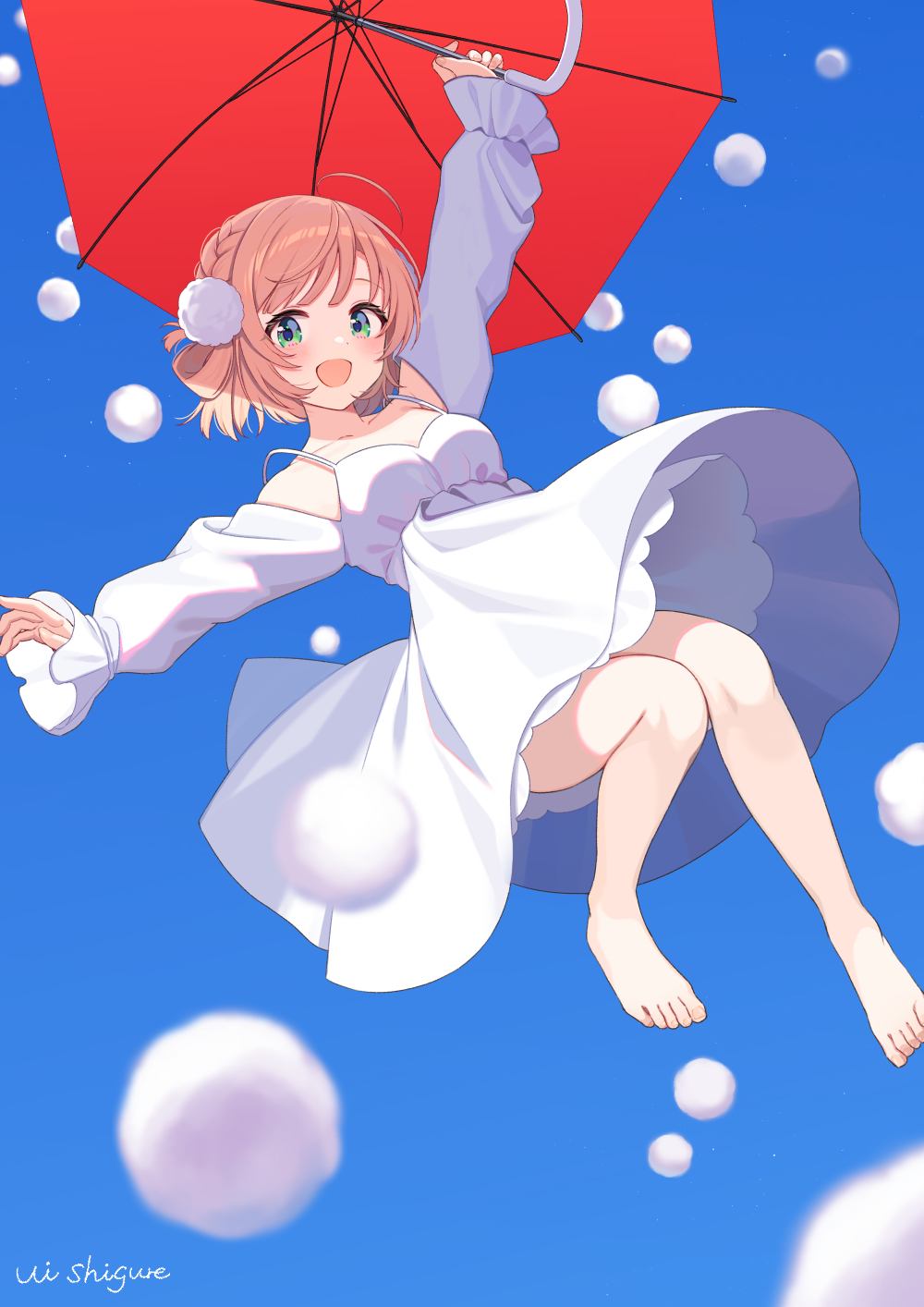 黄云母插画图片壁纸