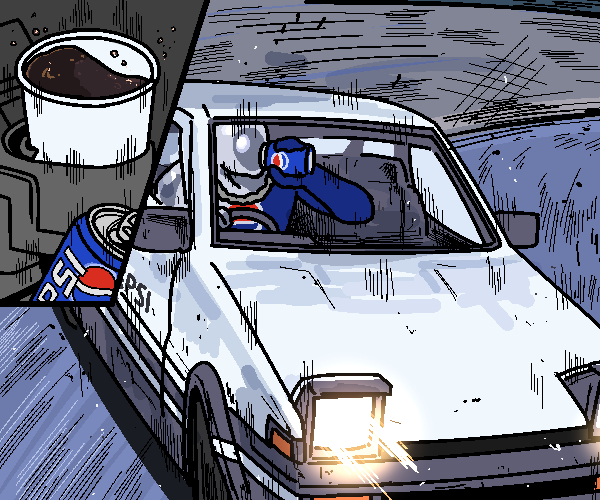 Pepsiman插画图片壁纸