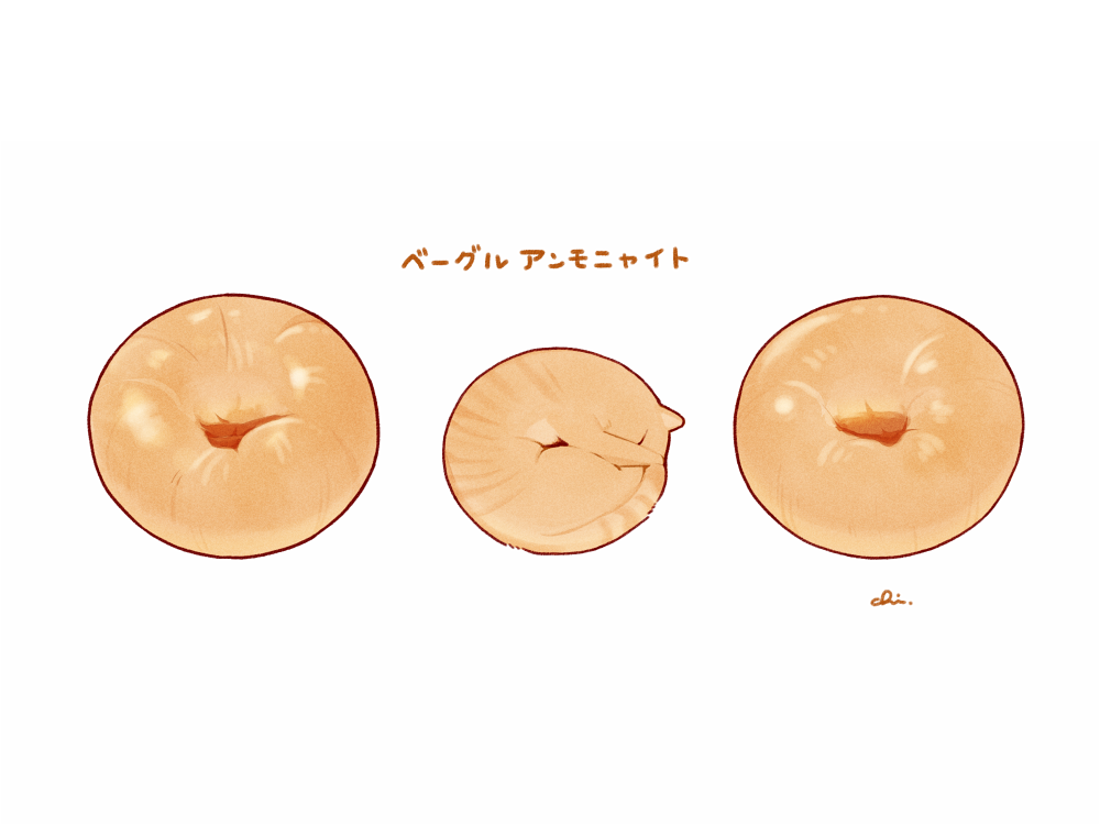 ベーグル插画图片壁纸