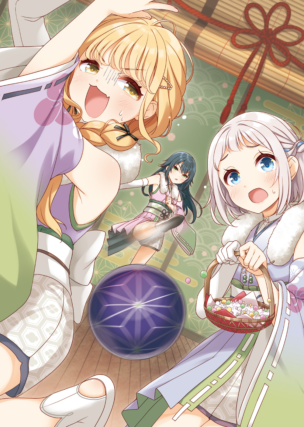 雪解けにことねちゃん插画图片壁纸