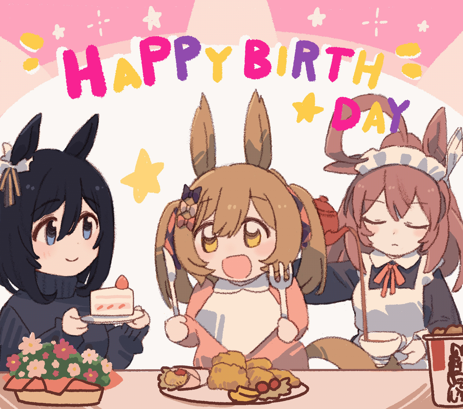 ファル子お誕生日おめでとう ⭐️