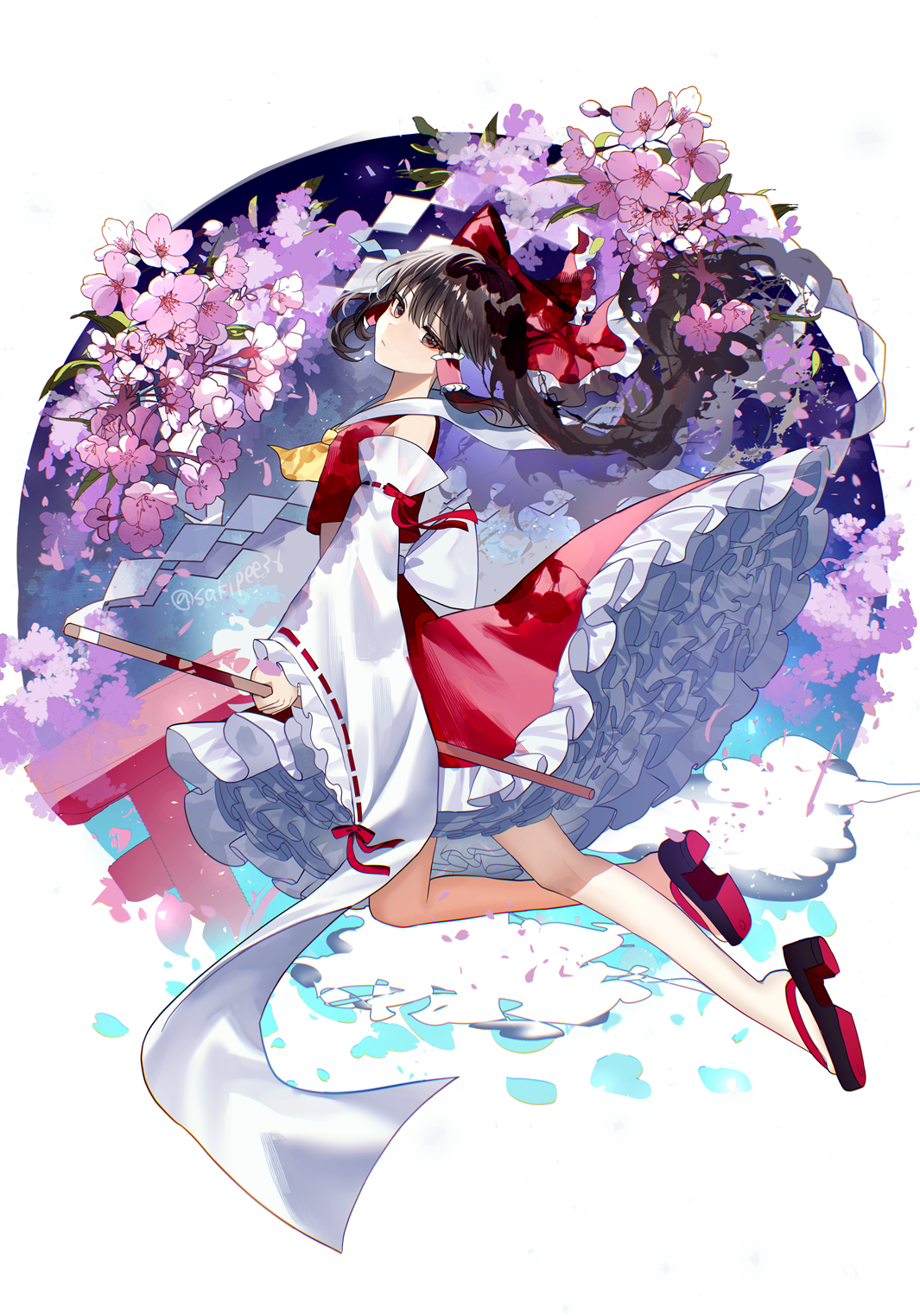 博麗霊夢插画图片壁纸