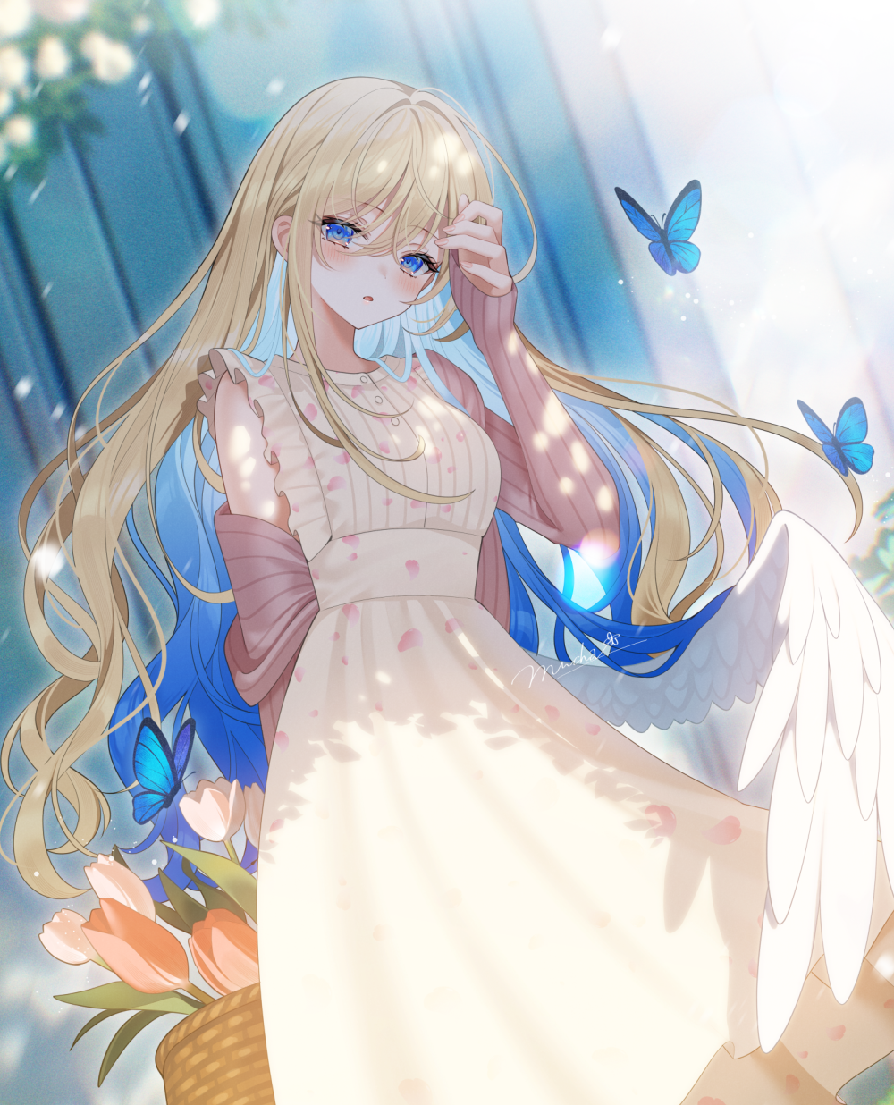 春の天使头像同人高清图