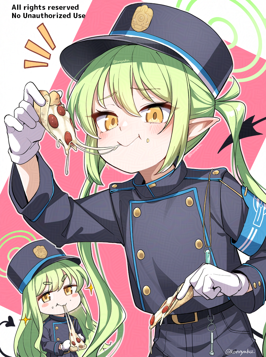 ペパロニピザ插画图片壁纸