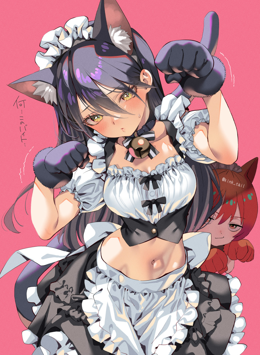 にゃ、にゃ～ん…插画图片壁纸