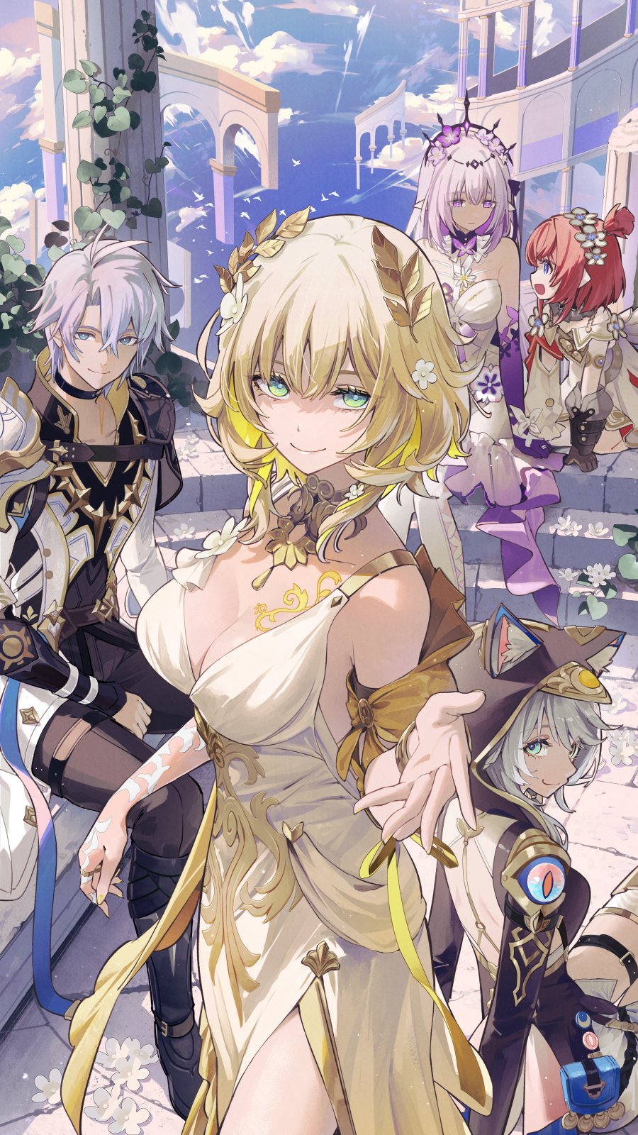 黄金裔头像同人高清图