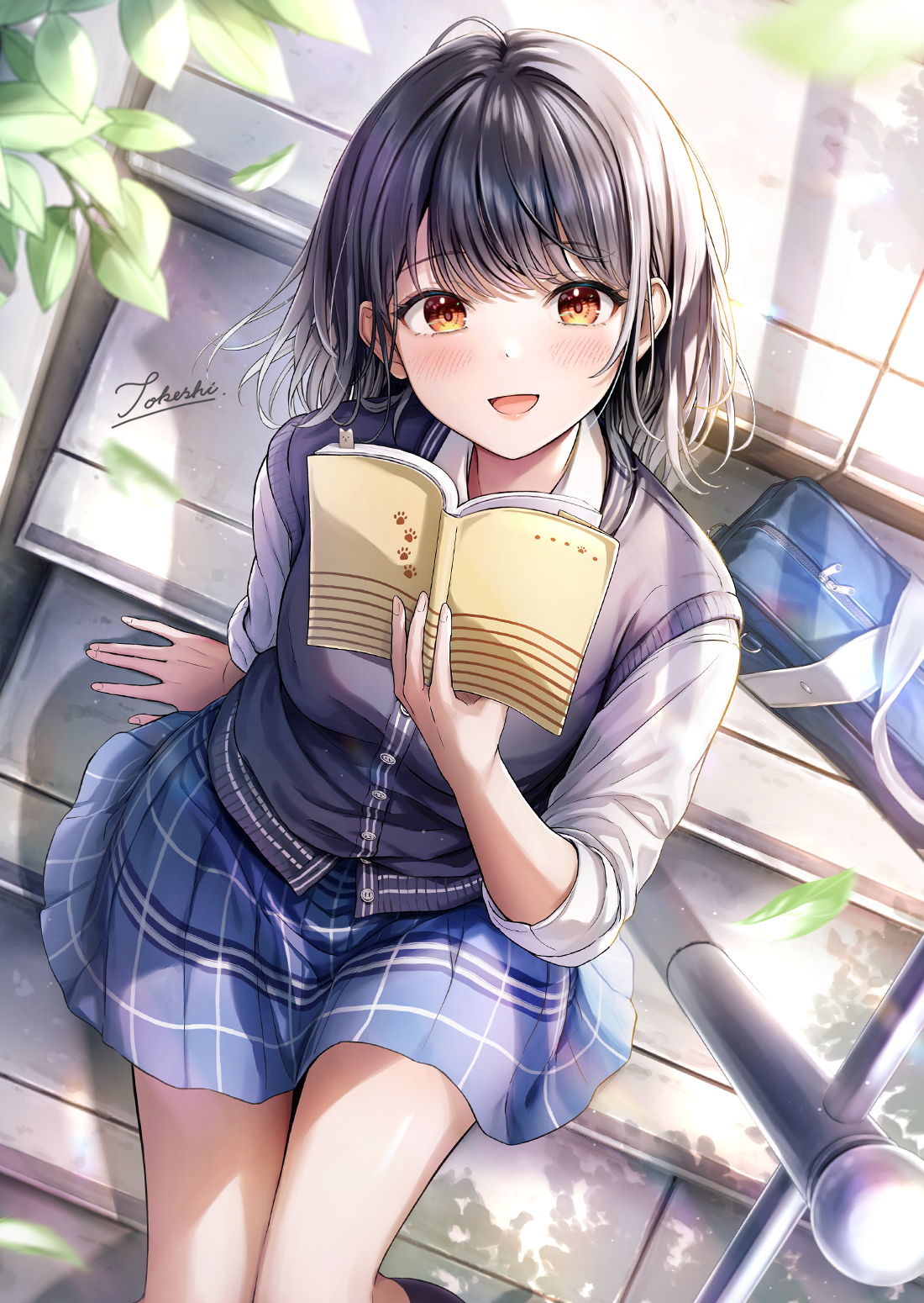 木漏れ日の中の委員長头像同人高清图