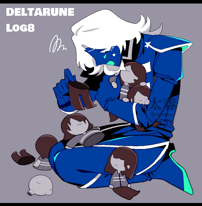Deltarune絵ログ8（ネタバレ無し）头像同人高清图