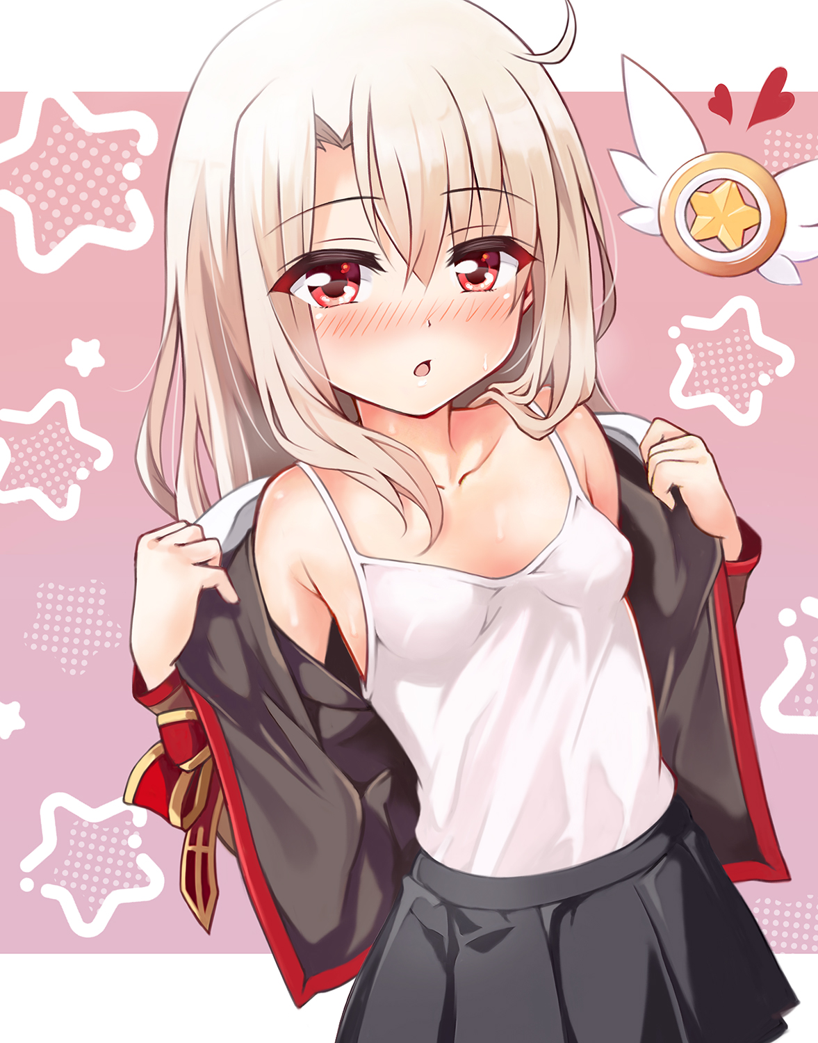 暑くて脱ぎイリヤ