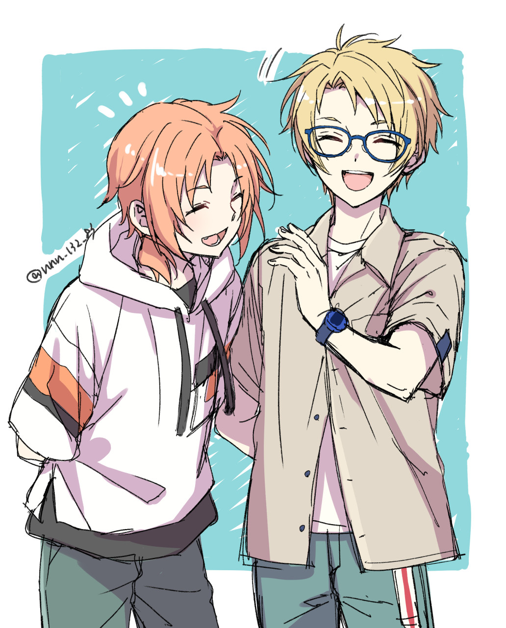 真とレオのまとめ插画图片壁纸