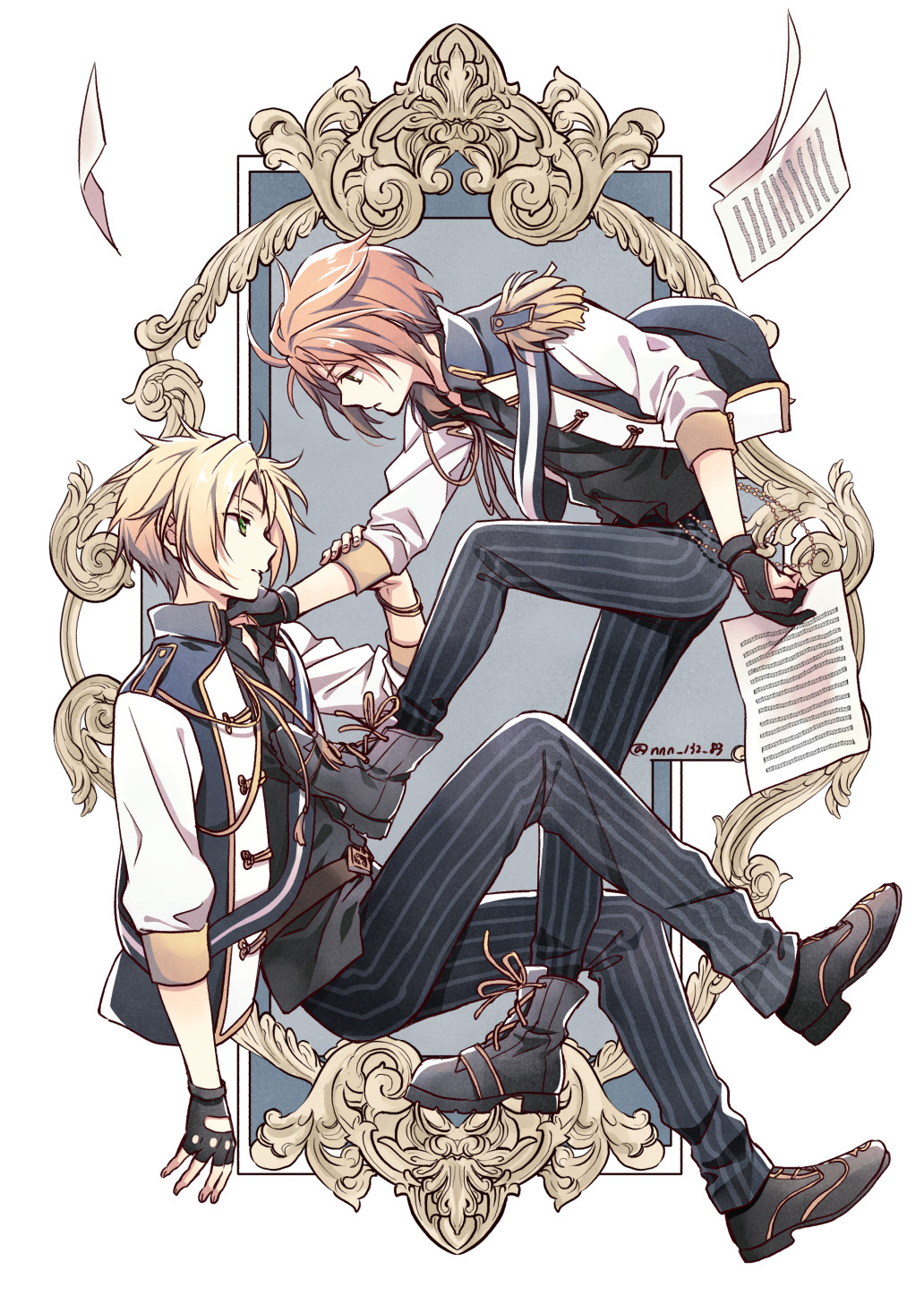 真とレオのまとめ插画图片壁纸