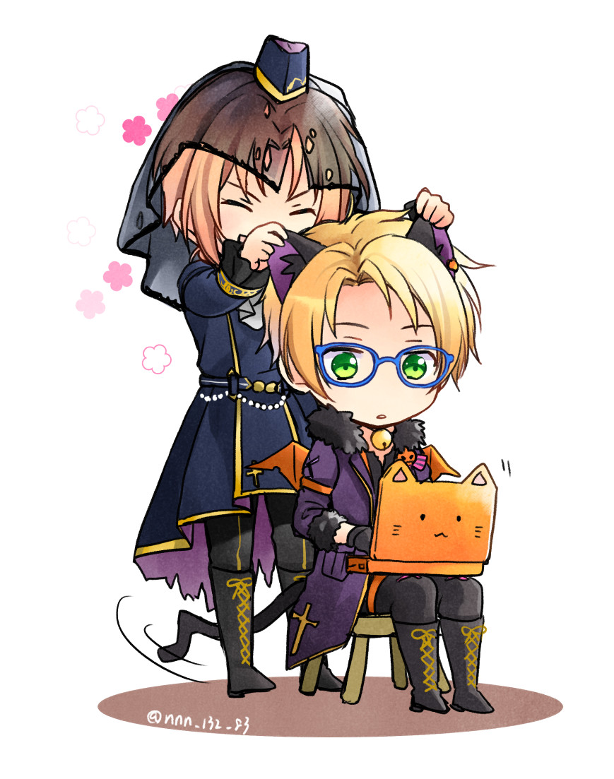 真とレオのまとめ插画图片壁纸