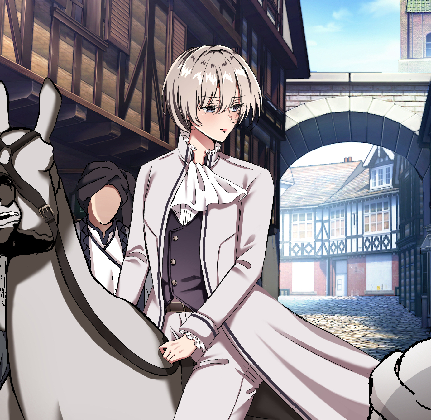 ギャップがエグい天使と悪魔みたいなカップル插画图片壁纸