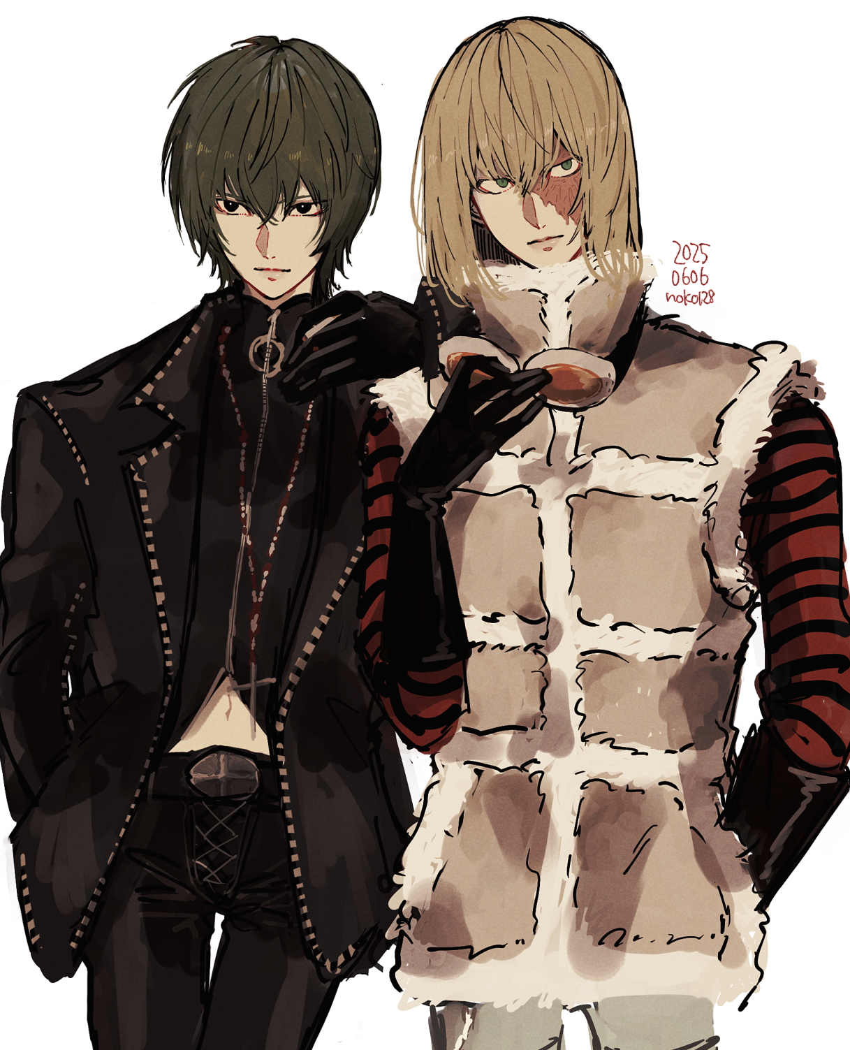 DEATH NOTE log插画图片壁纸