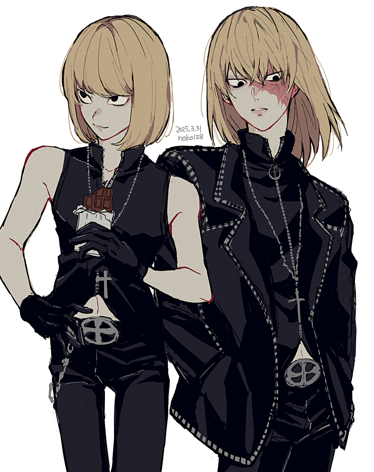 DEATH NOTE log插画图片壁纸