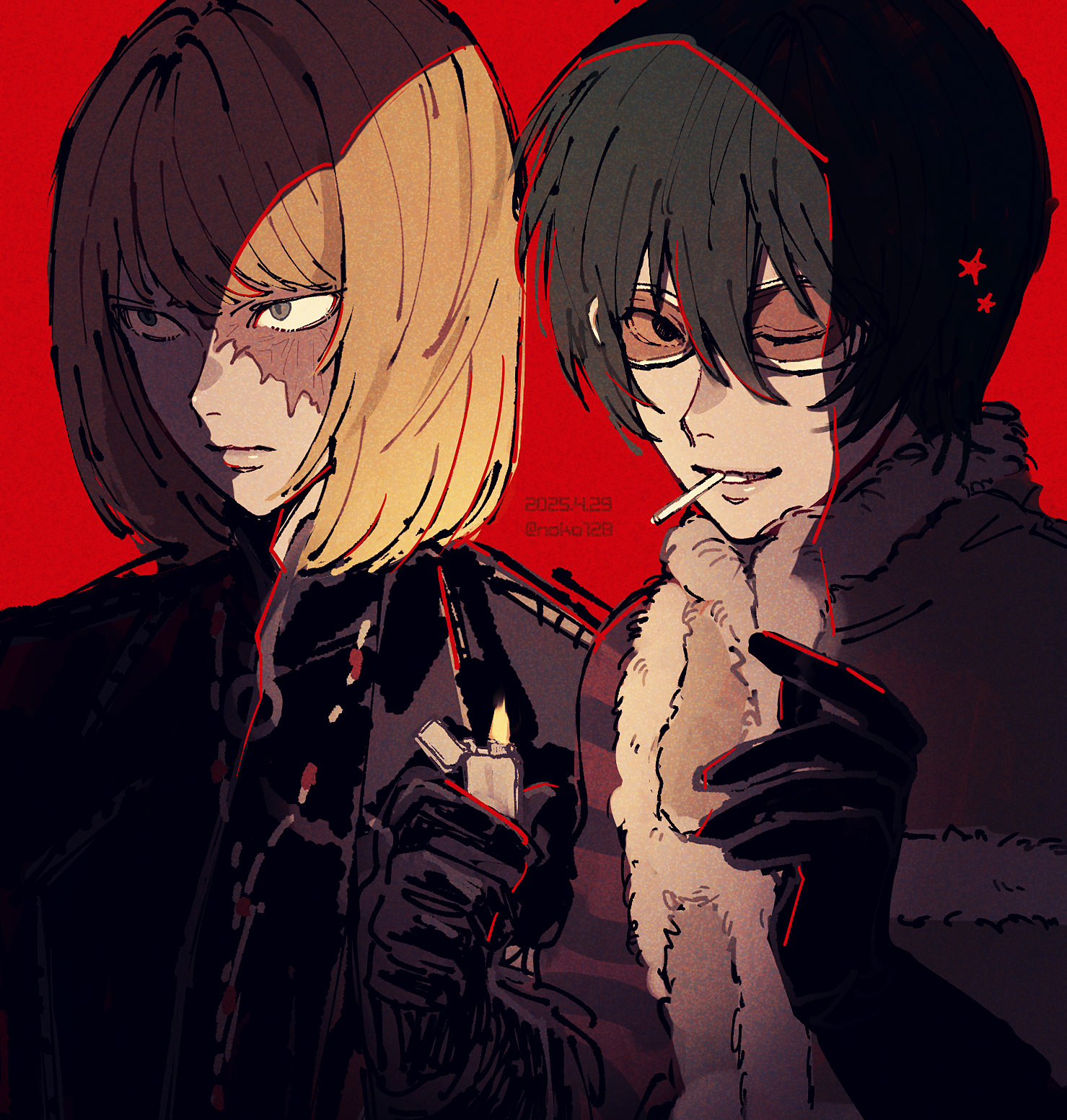 DEATH NOTE log插画图片壁纸