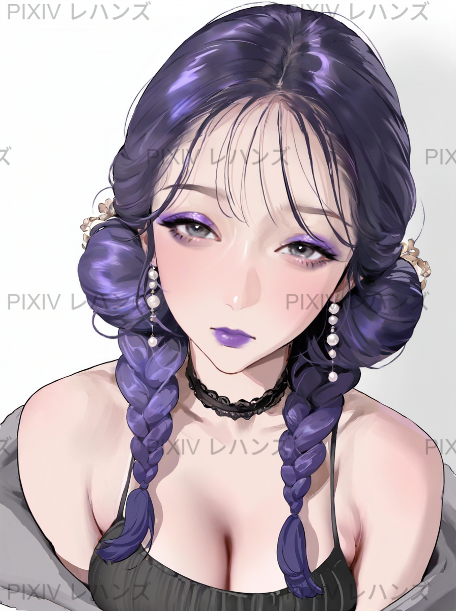 头像展示-女孩子魅惑的脸