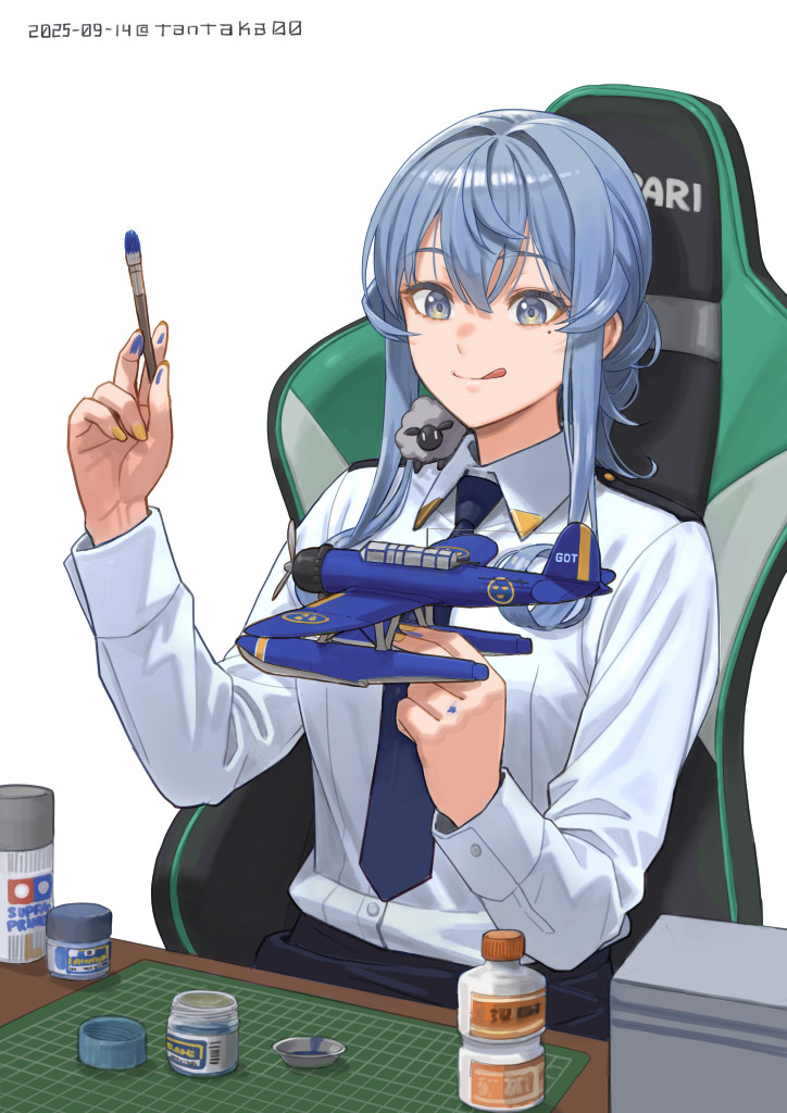 零水偵を母国色に塗り替えるゴトさん插画图片壁纸
